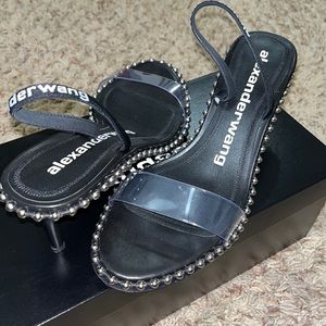 Alexander Wang Nova Low Heel Sandals
